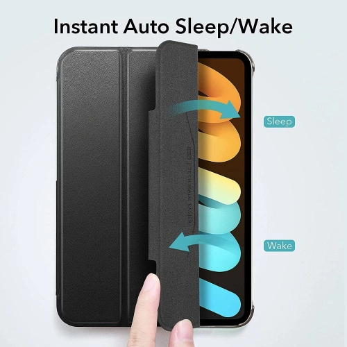 Kup Etui ESR Ascend Trifold Apple iPad mini 2021 (6. generație) / iPad mini 8.3" 2024 7gen Negru - ESR379BLK - {ean13} - Sklep Home Screen