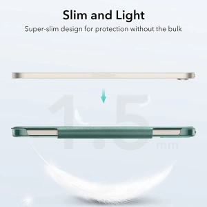 Kup Etui ESR Ascend Trifold Apple iPad mini 2021 (6. generacji) / iPad mini 8.3" 2024 (7. generacji) Dark Green - ESR380GRN - {ean13} - Sklep Home Screen