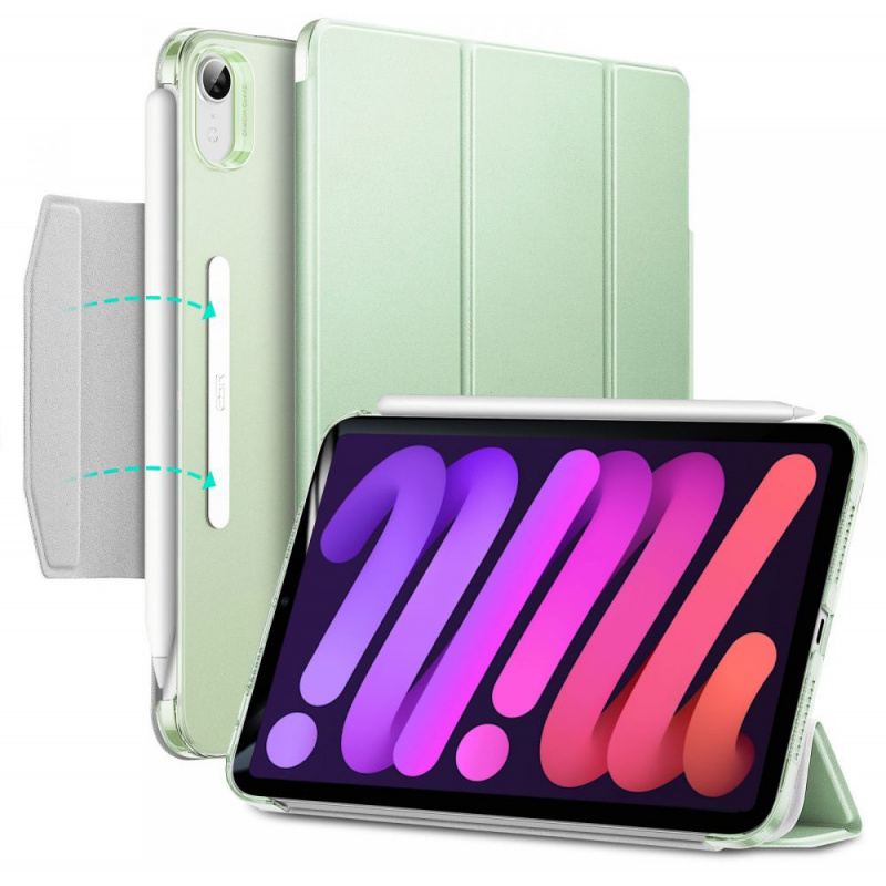 Etui ESR Ascend Trifold Apple iPad mini 2021 (6. generacji) Light Green