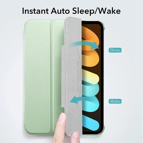 Kup Etui ESR Ascend Trifold Apple iPad mini 2021 (6. generációs) / iPad mini 8.3" 2024 7gen Világos Zöld - ESR381GRN - {ean13} - Sklep Home Screen