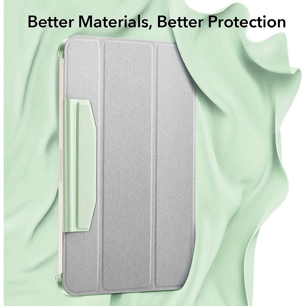 Etui ESR Ascend Trifold Apple iPad mini 2021 (6. generacji) / iPad mini 8.3" 2024 (7. generacji) Light Green
