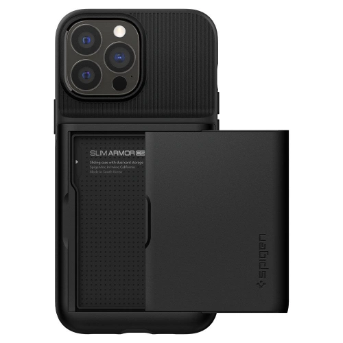 Kup Etui Spigen Slim Armor CS Apple iPhone 13 Pro Fekete - SPN1825BLK - {ean13} - Sklep Home Screen