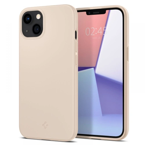 Kup Case Spigen Thin Fit Apple iPhone 13 Sandbeige - SPN1830SANBEI - {ean13} - Sklep Home Screen