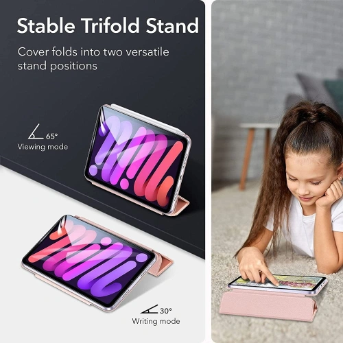 Kup Etui ESR Rebound Magnetic Apple iPad mini 2021 (6. generacji) / iPad mini 8.3" 2024 (7. generacji) Rose Gold - ESR382RS - {ean13} - Sklep Home Screen