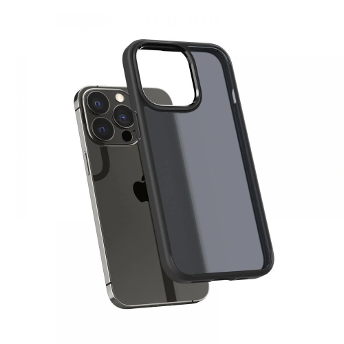 Kup Etui Spigen Ultra Hybrid Apple iPhone 13 Pro Max Matt Frost Fekete - SPN1837MBLK - {ean13} - Sklep Home Screen