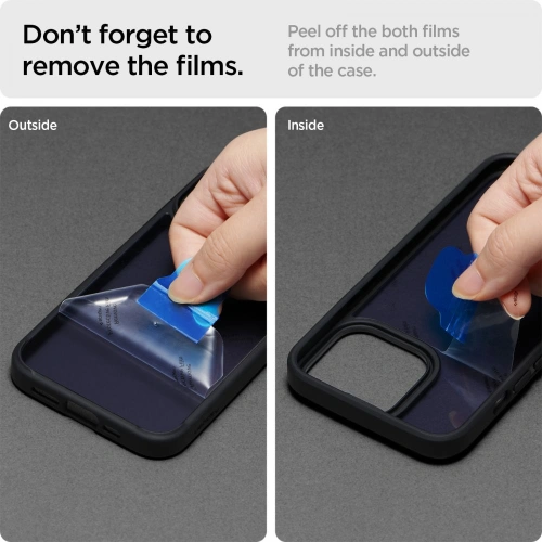 Kup Etui Spigen Ultra Hybrid Apple iPhone 13 Pro Max Matný Mražený Černý - SPN1837MBLK - {ean13} - Sklep Home Screen