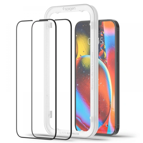 Kup Szkło hartowane Spigen GLAS.tR Slim AlignMaster Apple iPhone iPhone 14 Plus / 15 Plus Black [2 PACK] - SPN1840BLK - {ean13} - Sklep Home Screen