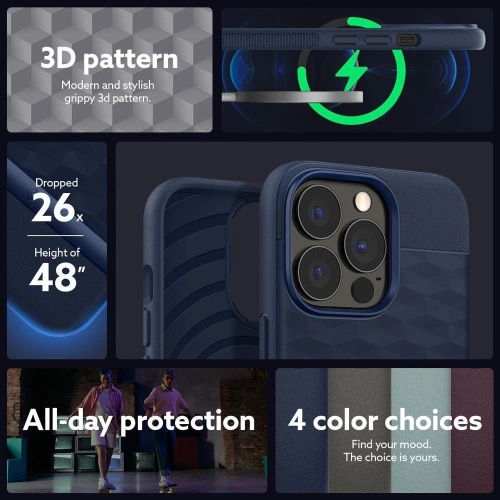 Kup Case Caseology Parallax Apple iPhone 13 Pro Mitternachtsblau - CSL015BLU - {ean13} - Sklep Home Screen