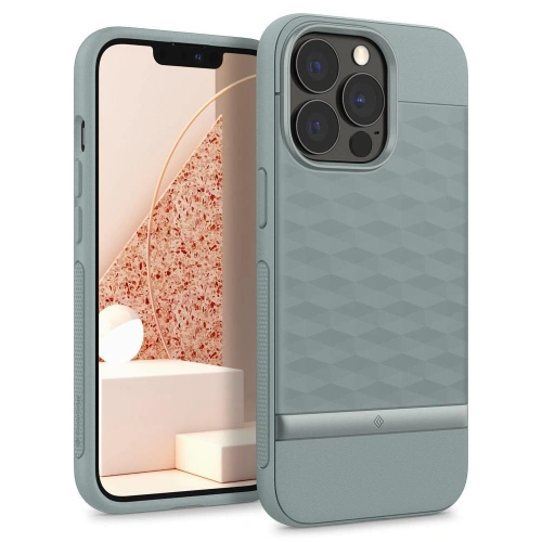 Kup Case Caseology Parallax Apple iPhone 13 Pro Max Salbeigrün - CSL016GRN - {ean13} - Sklep Home Screen