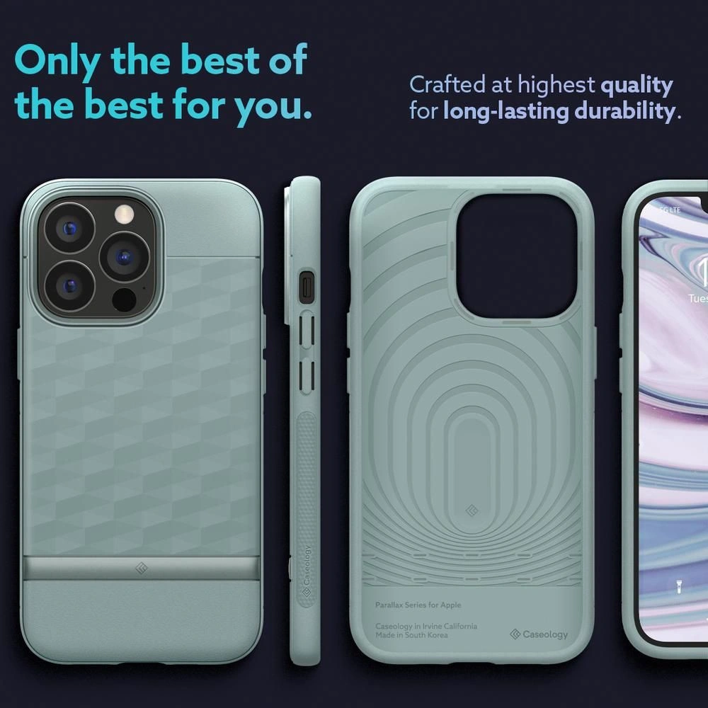 Etui Caseology Parallax Apple iPhone 13 Pro Max Sage Green