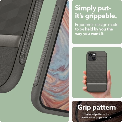 Kup Case Caseology Parallax Apple iPhone 13 Aschgrau - CSL018GRY - {ean13} - Sklep Home Screen