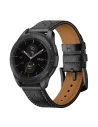 Tech-Protect Leder Samsung Galaxy Watch 4 40/42/44/46mm Schwarz
