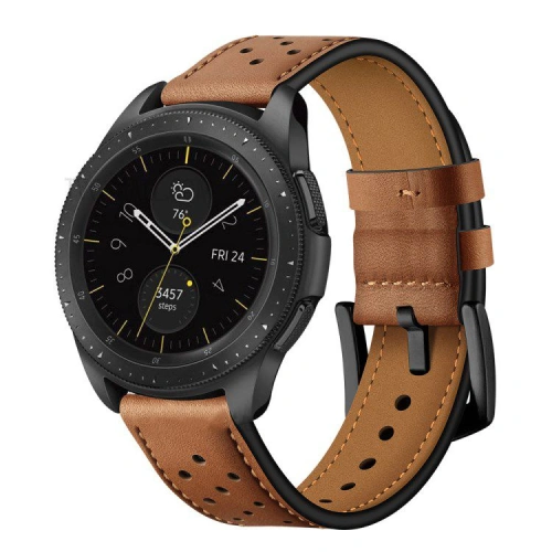 Kup Tech-Protect Leder Samsung Galaxy Watch 4 40/42/44/46mm Braun - THP622BR - {ean13} - Sklep Home Screen
