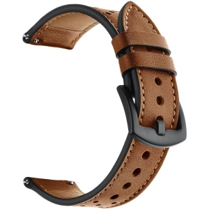 Buy Tech-Protect Leather Samsung Galaxy Watch 4 40/42/44/46mm Brown - THP622BR - {ean13} - Home Screen Store Europe