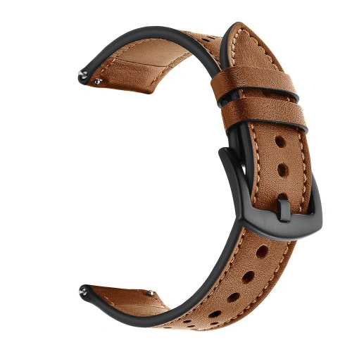 Buy Tech-Protect Leather Samsung Galaxy Watch 4 40/42/44/46mm Brown - THP622BR - {ean13} - Home Screen Store Europe