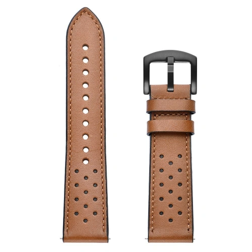 Buy Tech-Protect Leather Samsung Galaxy Watch 4 40/42/44/46mm Brown - THP622BR - {ean13} - Home Screen Store Europe