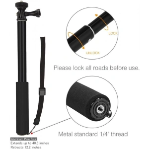 Kup Kijek pentru selfie Tech-Protect Monopod & Selfie Stick GoPro Hero Black - THP625BLK - {ean13} - Sklep Home Screen