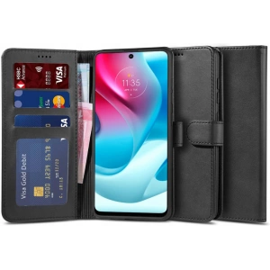 Kup Etui Tech-Protect Wallet 2 Motorola Moto G60s Negru - THP627BLK - {ean13} - Sklep Home Screen