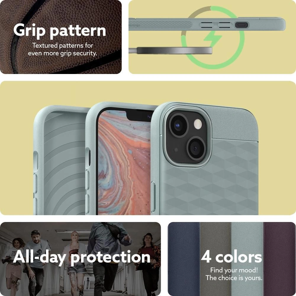 Etui Caseology Parallax Apple iPhone 13 Sage Green