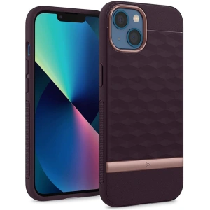 Etui Caseology Parallax Apple iPhone 13 Burgundă