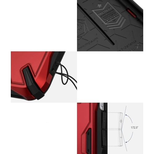 Kup Etui Ringke Dual-X iPhone XR 6.1 Iron Red - RGK804RED - {ean13} - Sklep Home Screen