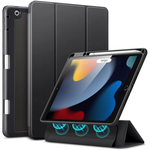 Kup Etui ESR Rebound Hybrid Apple iPad 10.2 2019/2020/2021 (7., 8. a 9. generace) Frosted Black - ESR383BLK - {ean13} - Sklep Home Screen