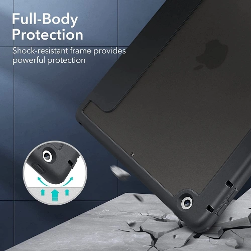 Kup Etui ESR Rebound Hybrid Apple iPad 10.2 2019/2020/2021 (7., 8. a 9. generace) Frosted Black - ESR383BLK - {ean13} - Sklep Home Screen