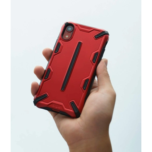 Kup Etui Ringke Dual-X iPhone XR 6.1 Iron Red - RGK804RED - {ean13} - Sklep Home Screen
