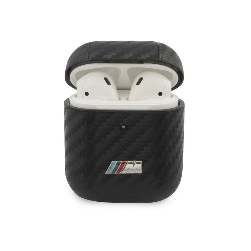 Buy BMW BMA2CMPUCA Apple AirPods black PU Carbon M Collection - 3700740485453 - BMW001BLK - Homescreen.pl