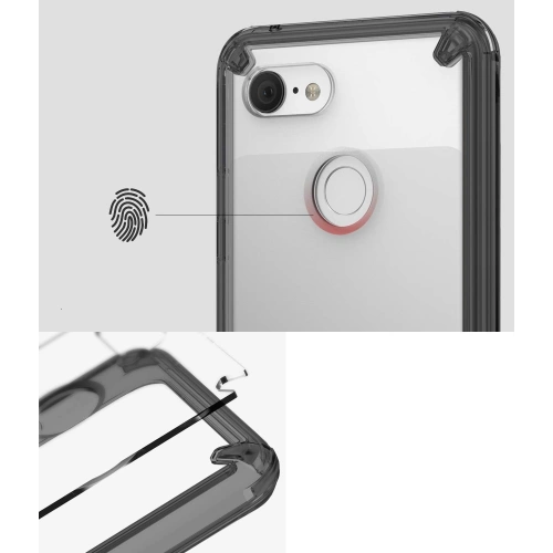 Kup Etui Ringke Fusion Google Pixel 3 Füstös Fekete - RGK805SM - {ean13} - Sklep Home Screen