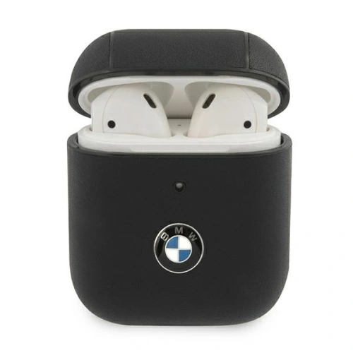 Kup Case BMW BMA2CSLBK Apple AirPods schwarz/black Echtleder Signature - BMW002BLK - {ean13} - Sklep Home Screen