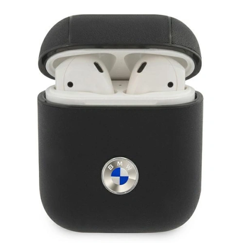 Kup Case BMW BMA2SSLBK Apple AirPods schwarz/schwarz Echtes Leder Silbernes Logo - BMW003BLK - {ean13} - Sklep Home Screen
