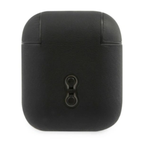 Kup Etui BMW BMA2SSLBK Apple AirPods negru/black Piele autentică Logo argintiu - BMW003BLK - {ean13} - Sklep Home Screen