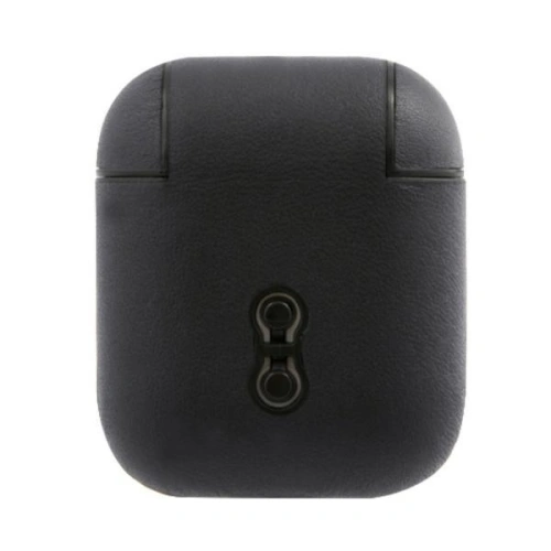 Kup Etui BMW BMA2SSLNA Apple AirPods albastru marin/leather autentic cu logo argintiu - BMW004NAV - {ean13} - Sklep Home Screen