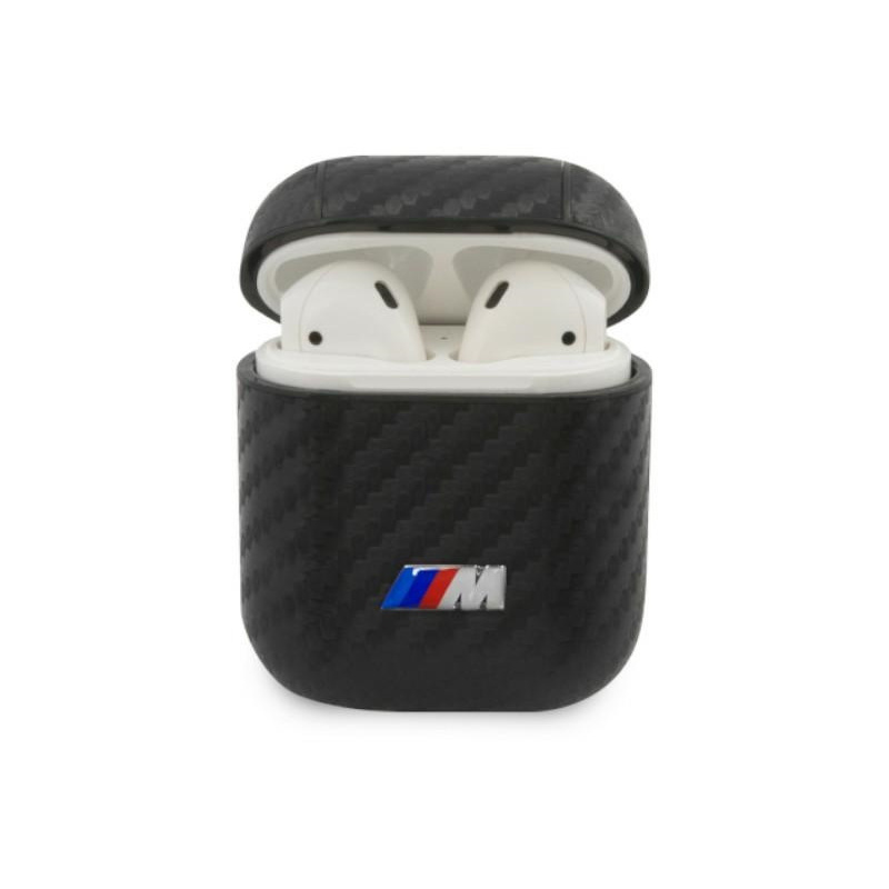 Buy BMW BMA2WMPUCA Apple AirPods black PU Carbon M Collection - 3666339009465 - BMW005BLK - Homescreen.pl