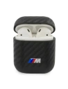 Etui BMW BMA2WMPUCA Apple AirPods negru/black PU Carbon M Collection