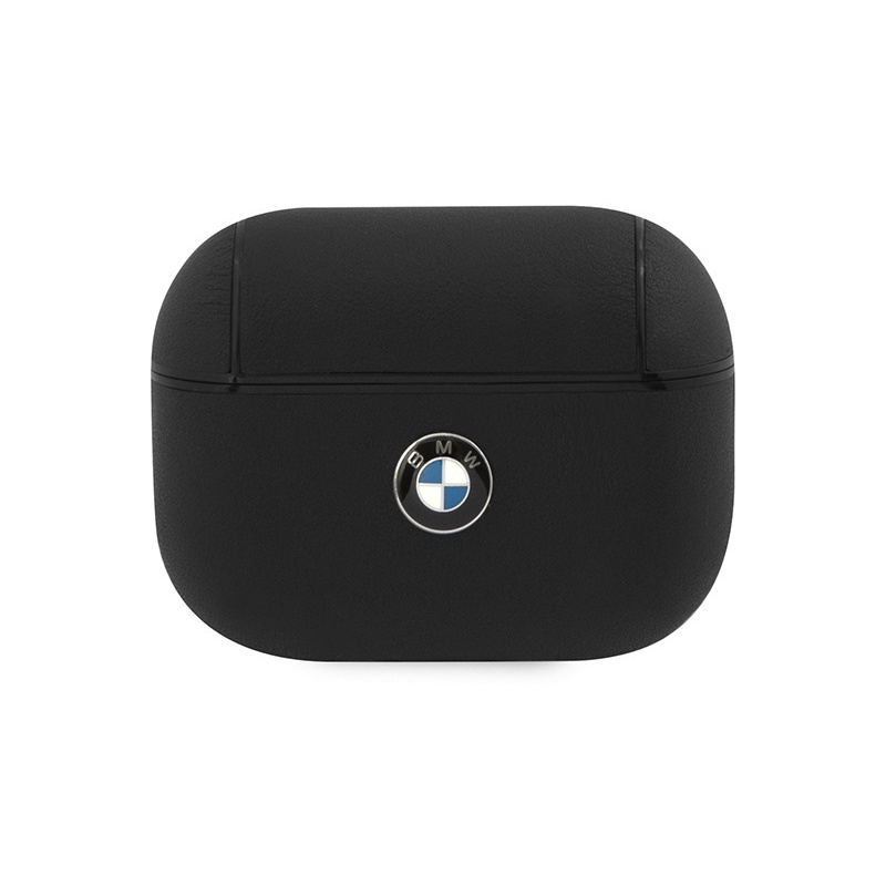 Buy BMW BMAPCSLBK Apple AirPods Pro black Geniune Leather Signature - 3700740485422 - BMW007BLK - Homescreen.pl