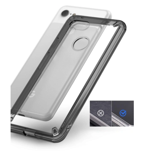 Kup Etui Ringke Fusion Google Pixel 3 Smoke Black - RGK805SM - {ean13} - Sklep Home Screen