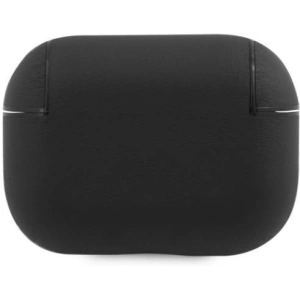 Buy BMW BMAPSSLBK Apple AirPods Pro black Geniune Leather Silver Logo - BMW008BLK - {ean13} - Home Screen Store Europe