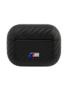 Etui BMW BMAPWMPUCA Apple AirPods Pro negru/black PU Carbon M Collection