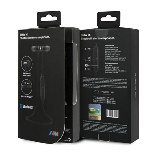 Kup Fülhallgató BMW bluetooth CGBTE04 fekete/black - BMW012BLK - {ean13} - Sklep Home Screen