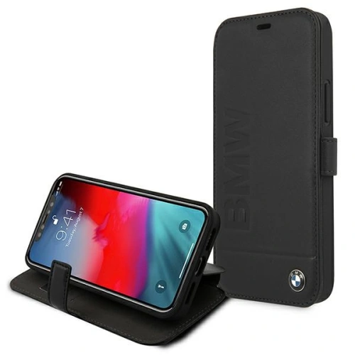 Kup Etui BMW BMFLBKP12MSLLBK Apple iPhone 12/12 Pro negru/black book Signature - BMW017BLK - {ean13} - Sklep Home Screen