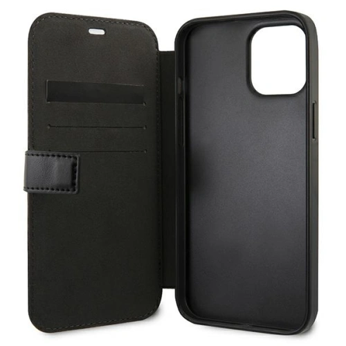 Kup Etui BMW BMFLBKP12MSLLBK Apple iPhone 12/12 Pro negru/black book Signature - BMW017BLK - {ean13} - Sklep Home Screen