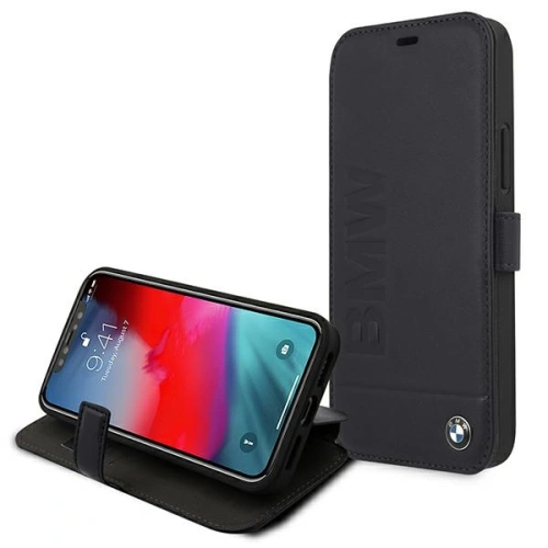Kup Case BMW BMFLBKP12MSLLNA Apple iPhone 12/12 Pro navy blauer Signature-Buch. - BMW018NAV - {ean13} - Sklep Home Screen