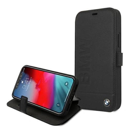 Kup Etui BMW BMFLBKP12SSLLBK Apple iPhone 12 mini černý/black book Signature - BMW020BLK - {ean13} - Sklep Home Screen