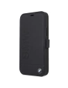Etui BMW BMFLBKP12SSLLNA Apple iPhone 12 mini sötétkék/kék könyv Signature