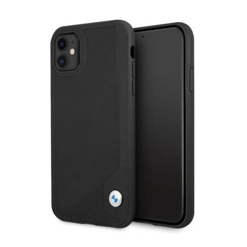 Kup Etui BMW BMHCN61RCDPK Apple iPhone 11 černý/black hardcase Leather Deboss - BMW028BLK - {ean13} - Sklep Home Screen