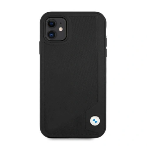 Kup Etui BMW BMHCN61RCDPK Apple iPhone 11 černý/black hardcase Leather Deboss - BMW028BLK - {ean13} - Sklep Home Screen