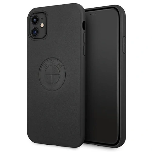 Kup Etui BMW BMHCN61REELK Apple iPhone 11 fekete/hardcase bőr dombornyomott - BMW029BLK - {ean13} - Sklep Home Screen