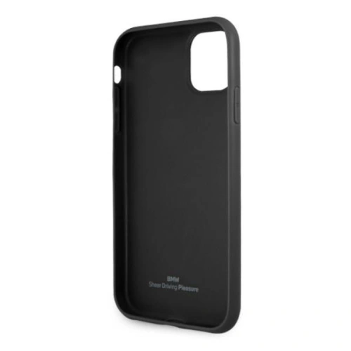 Kup Etui BMW BMHCN61RCDPK Apple iPhone 11 černý/black hardcase Leather Deboss - BMW028BLK - {ean13} - Sklep Home Screen